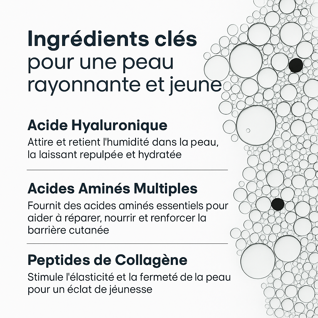 Masque Anti-Âge au Collagène – Hydratation & Fermeté signées KYEOO