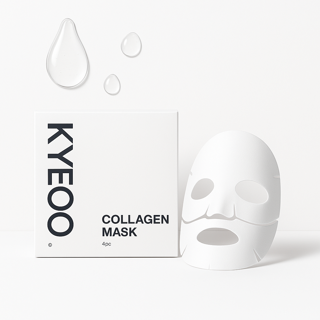 Masque Anti-Âge au Collagène – Hydratation & Fermeté signées KYEOO